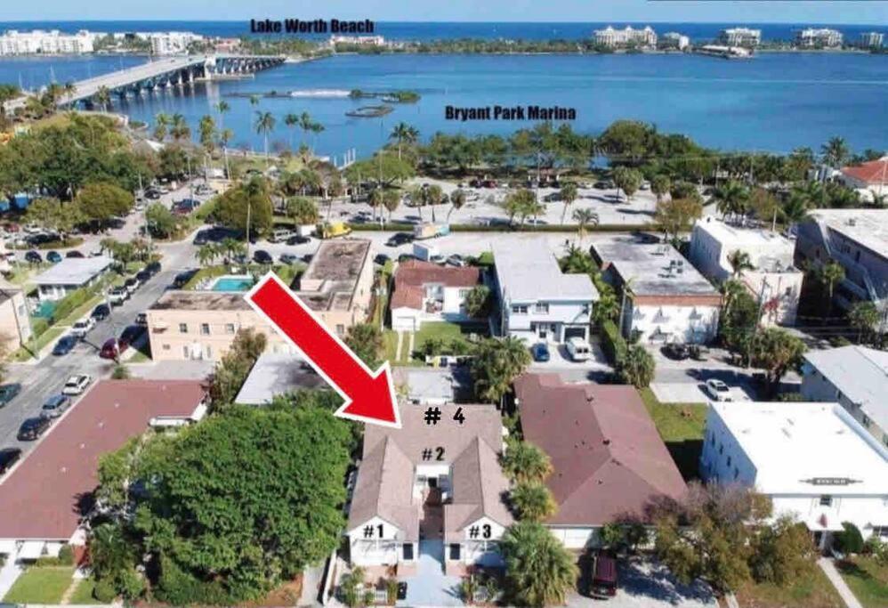 לייק וורת' Steps To Beach & Downtown! Cozy Beach Bungalow #1 מראה חיצוני תמונה