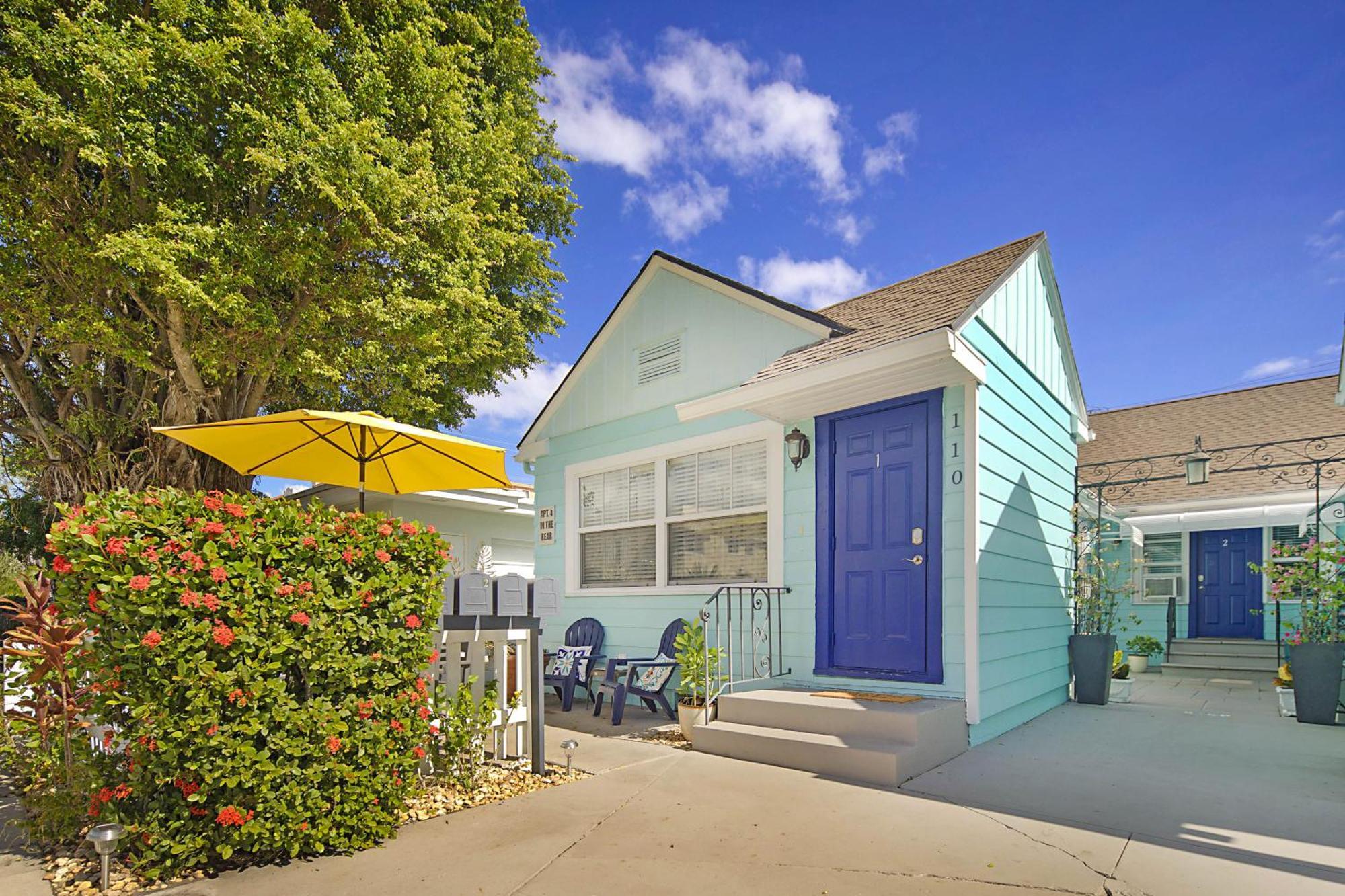 לייק וורת' Steps To Beach & Downtown! Cozy Beach Bungalow #1 מראה חיצוני תמונה